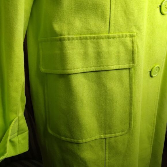 Evan Picone Lime Spring Jacket XL - Picture 6 of 12